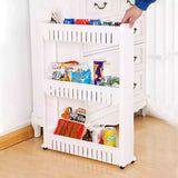 White 3 layers trolley