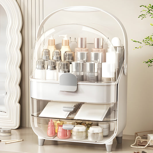 The Domed & Drawered Vanity Organizer