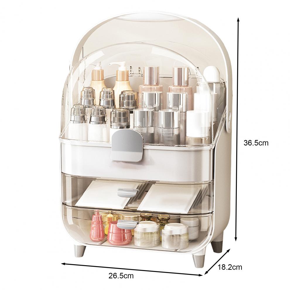 The Domed & Drawered Vanity Organizer