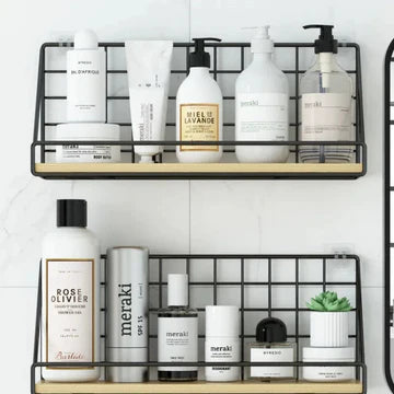 Checks and Boxes Wall Shelf