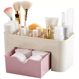 Plastic Cosmetic Storage Box Draw