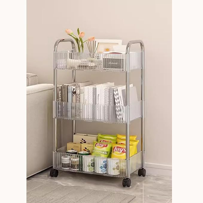 4 layer Acrylic trolley