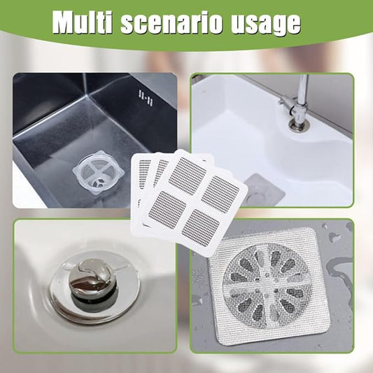 10 pcs Disposable Shower Drain Cover