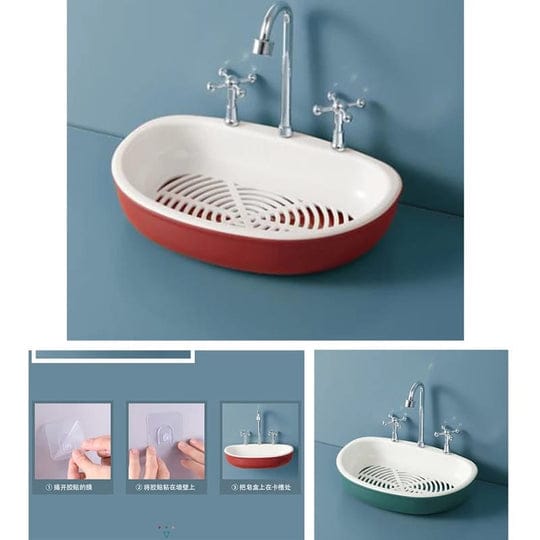 Creative bathtub soap dish