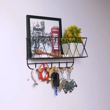 Criss-Cross Wall Utility Shelf