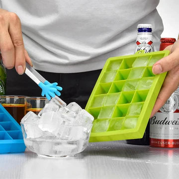 24 Cubic Ice Tray With Lid