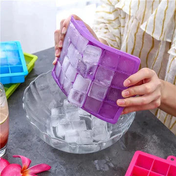 24 Cubic Ice Tray With Lid