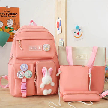 4 Pcs Cute Enchanting Bags Set