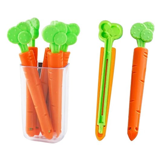 5pcs Carrot Sealing Clips