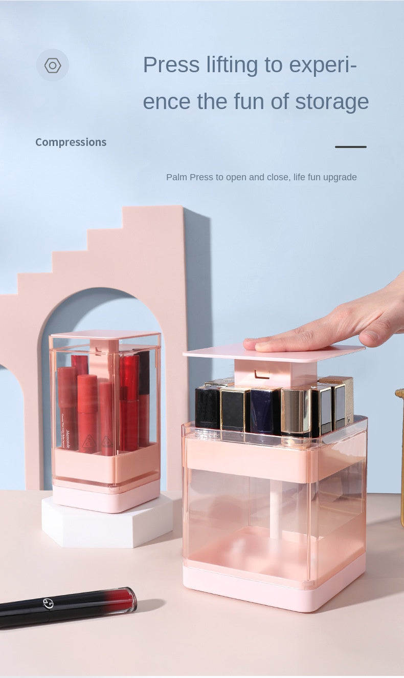 Compression Lift Lipstick Storage Box