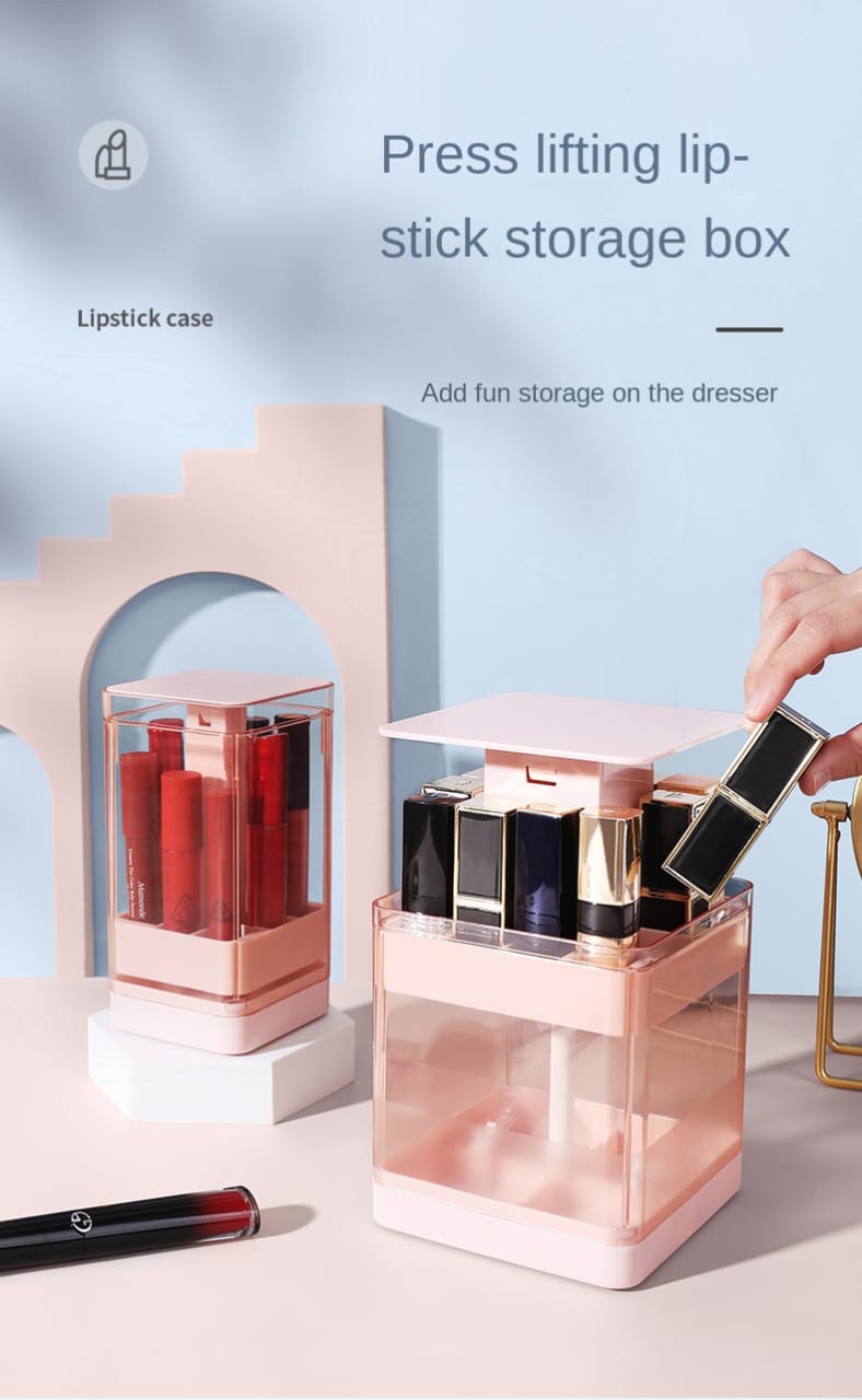 Compression Lift Lipstick Storage Box