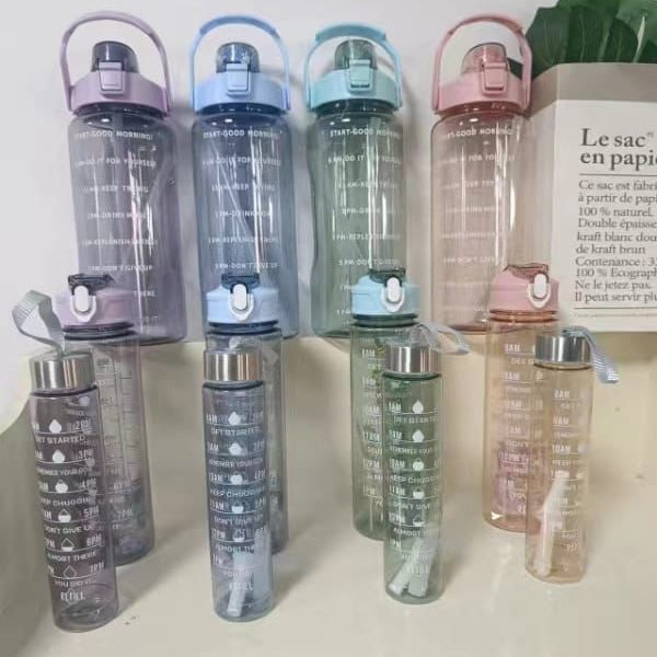 Hydration Trio Water Bottle - Set of 3